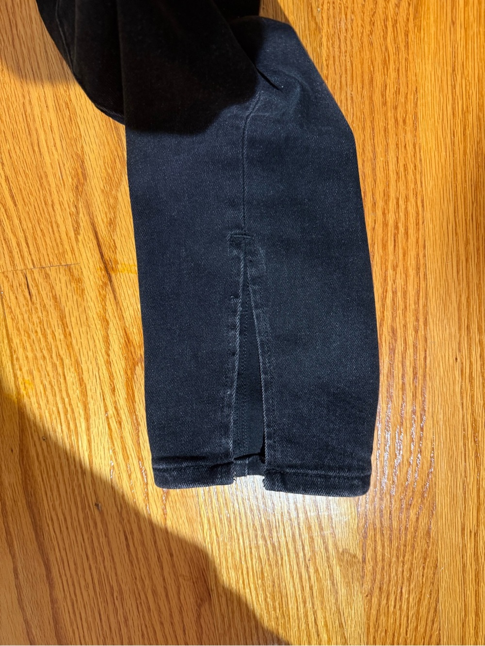 Good American Black Skinny Jeans - High-Rise Stretch | Size 10 - Picture 5 of 8